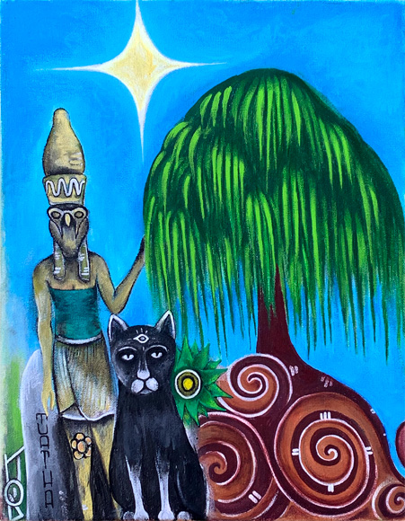 Thoth and Cat